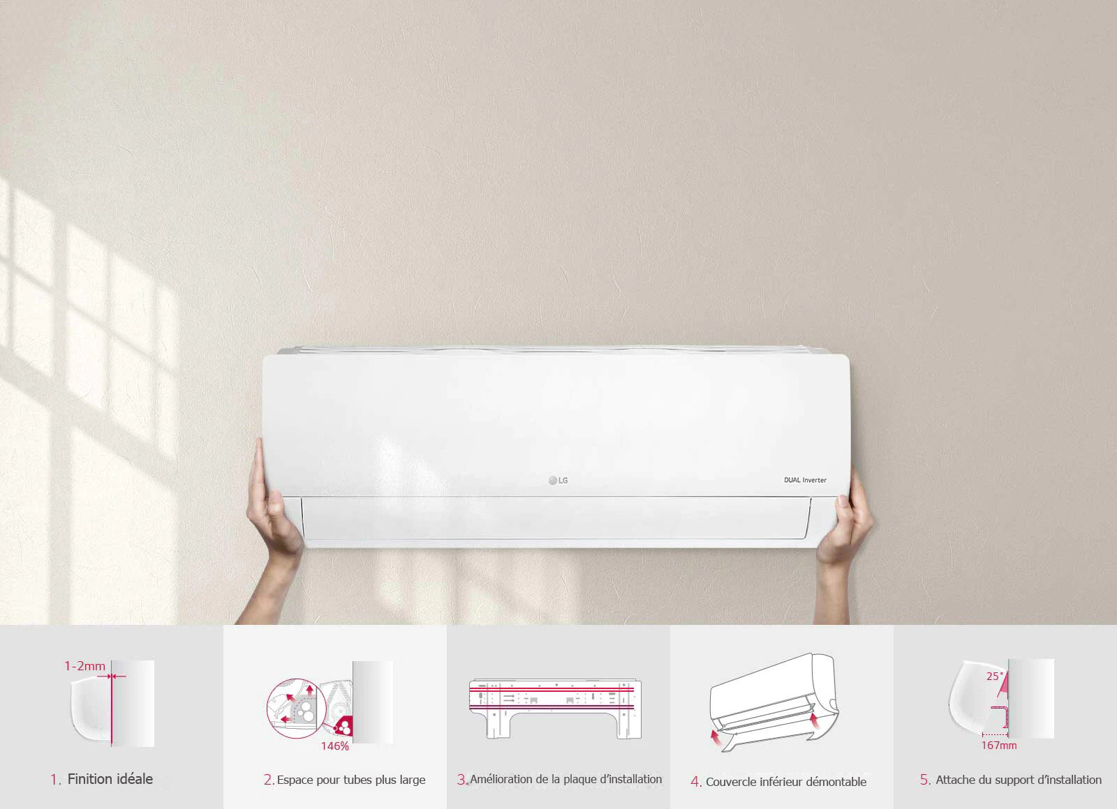 Installation rapide et simple